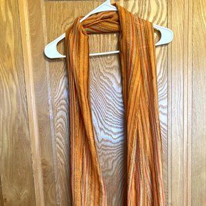 Moroccan Orange Scarf